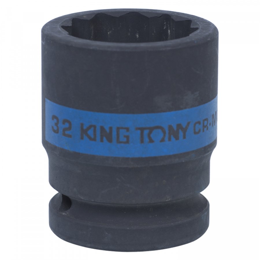 Головка торцевая ударная двенадцатигранная 3/4", 32 мм KING TONY 653032M